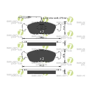 7 SEVEN PARTS SVP18031