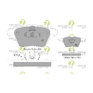 7 SEVEN PARTS SVP24031