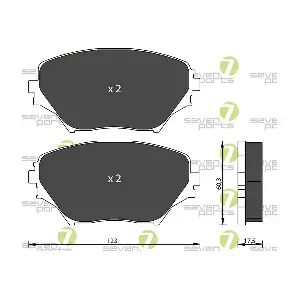 7 SEVEN PARTS SVP21770