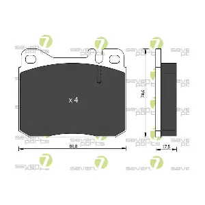 SVP11371 7 SEVEN PARTS