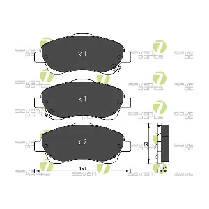 7 SEVEN PARTS SVP22760