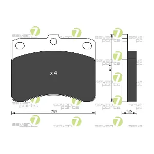 7 SEVEN PARTS SVP14920