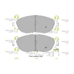 7 SEVEN PARTS SVP27340