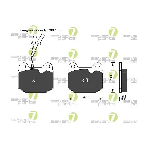 7 SEVEN PARTS SVP10992