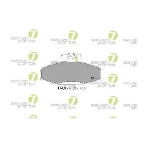 7 SEVEN PARTS SVP12561