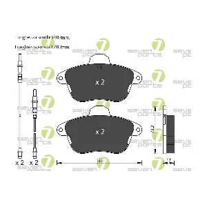 7 SEVEN PARTS SVP17210