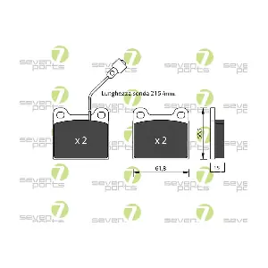 7 SEVEN PARTS SVP10052