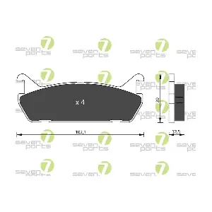 7 SEVEN PARTS SVP17010