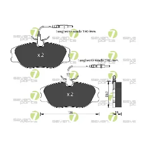 7 SEVEN PARTS SVP14874