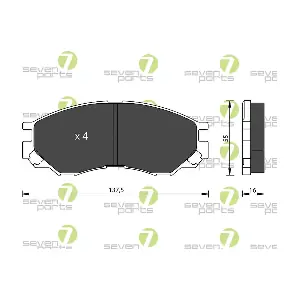 7 SEVEN PARTS SVP22010