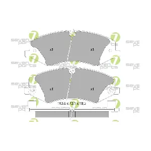 7 SEVEN PARTS SVP25741