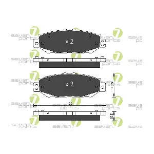 7 SEVEN PARTS SVP21260