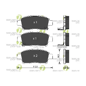 7 SEVEN PARTS SVP20140