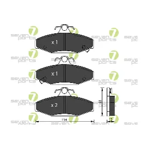 7 SEVEN PARTS SVP20010