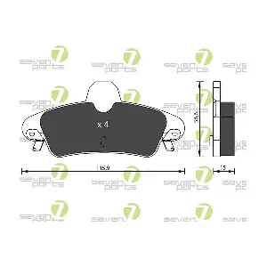 7 SEVEN PARTS SVP20880