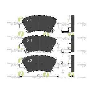 7 SEVEN PARTS SVP28760