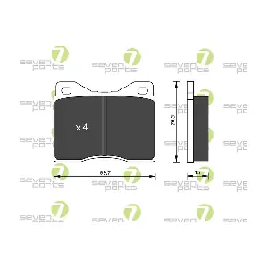 7 SEVEN PARTS SVP10320