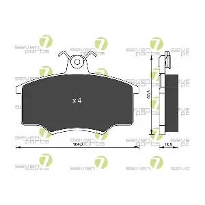 7 SEVEN PARTS SVP12273