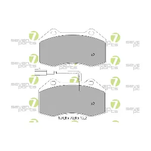7 SEVEN PARTS SVP24222