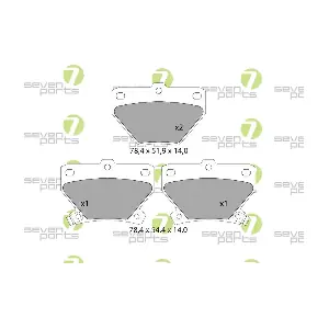 7 SEVEN PARTS SVP24430