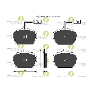7 SEVEN PARTS SVP28900