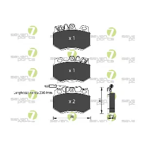 7 SEVEN PARTS SVP17742