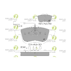 7 SEVEN PARTS SVP25681
