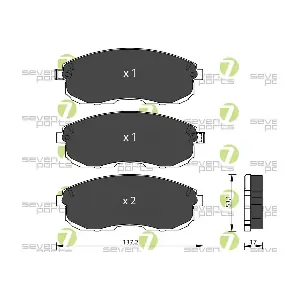 7 SEVEN PARTS SVP26022