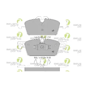 7 SEVEN PARTS SVP26290