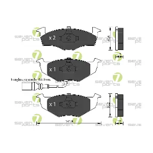 7 SEVEN PARTS SVP18261
