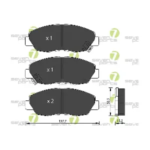 SVP21311 7 SEVEN PARTS