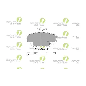 7 SEVEN PARTS SVP15623