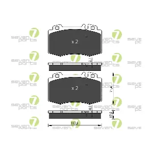 7 SEVEN PARTS SVP22071