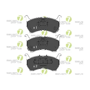 7 SEVEN PARTS SVP12920