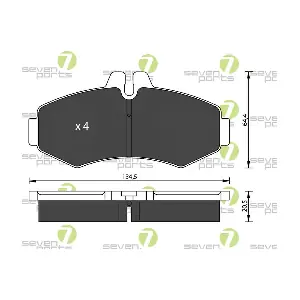 7 SEVEN PARTS SVP20040