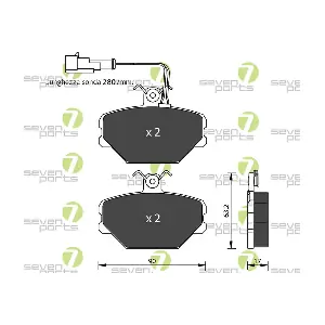 7 SEVEN PARTS SVP14112