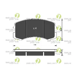 7 SEVEN PARTS SVP22640