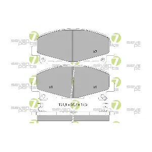 SVP25970 7 SEVEN PARTS