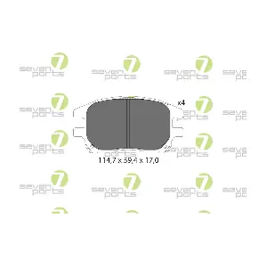 7 SEVEN PARTS SVP29430
