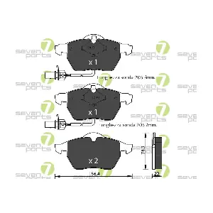 7 SEVEN PARTS SVP22410