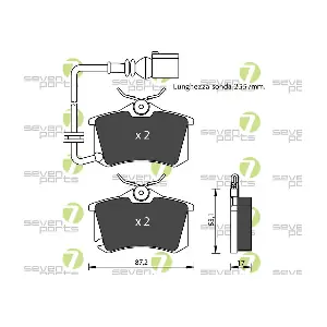 7 SEVEN PARTS SVP22881