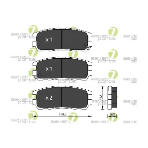 7 SEVEN PARTS SVP20941