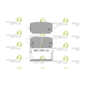 SVP26280 7 SEVEN PARTS