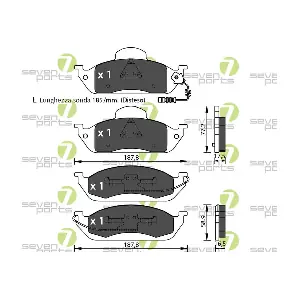 SVP19950 7 SEVEN PARTS
