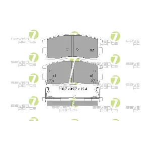 7 SEVEN PARTS SVP24020