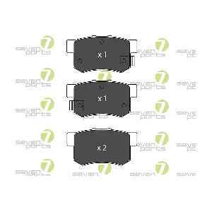 7 SEVEN PARTS SVP21191