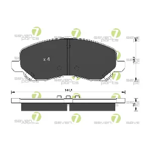 7 SEVEN PARTS SVP22200