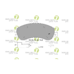 7 SEVEN PARTS SVP23541