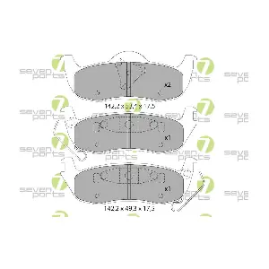 7 SEVEN PARTS SVP25350