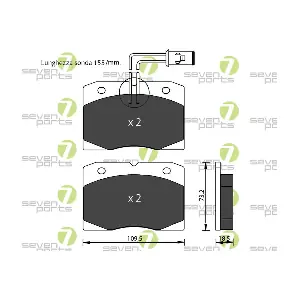 7 SEVEN PARTS SVP15014